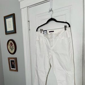 White Skinny Jeans. Tommy Hilfiger